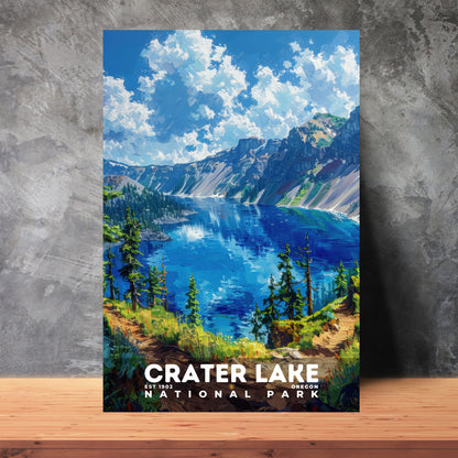 Crater Lake National Park Poster | S14