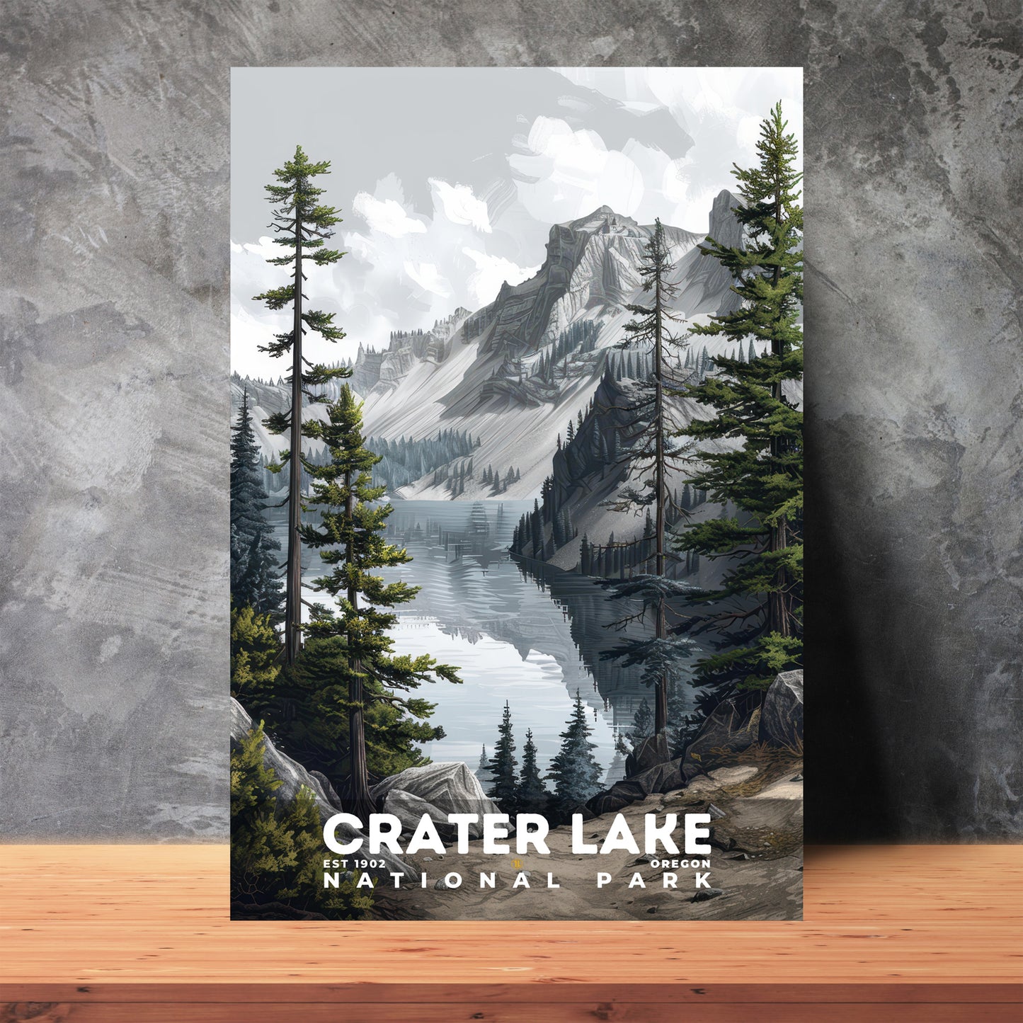 Crater Lake National Park Poster | S17