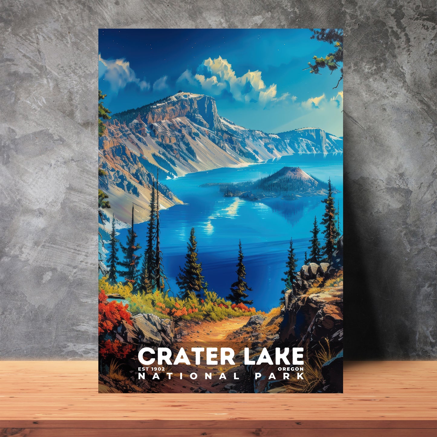 Crater Lake National Park Poster | S16