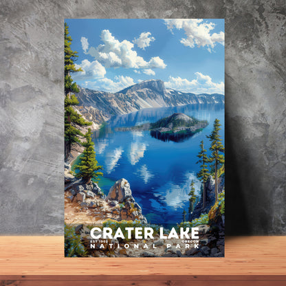 Crater Lake National Park Poster | S18