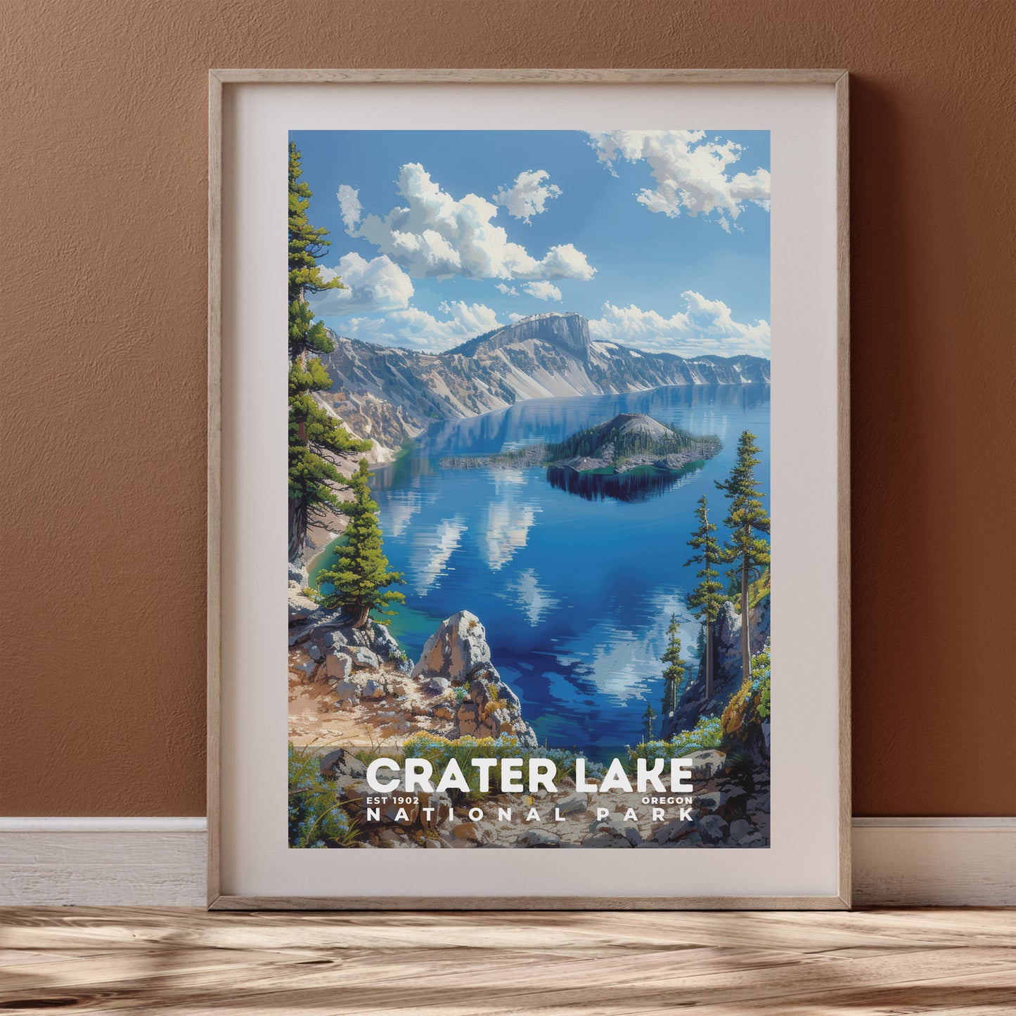 Crater Lake National Park Poster | S18