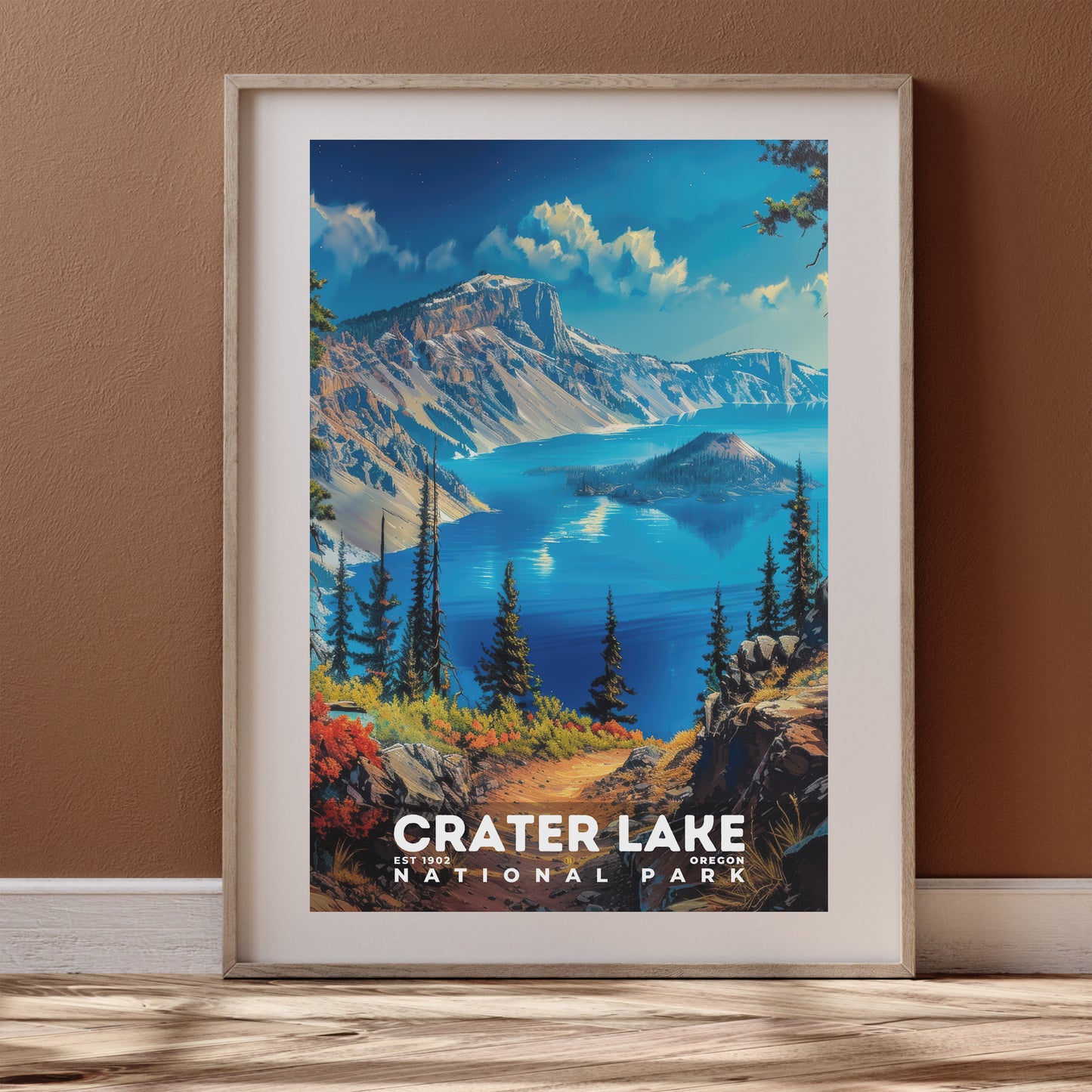 Crater Lake National Park Poster | S16