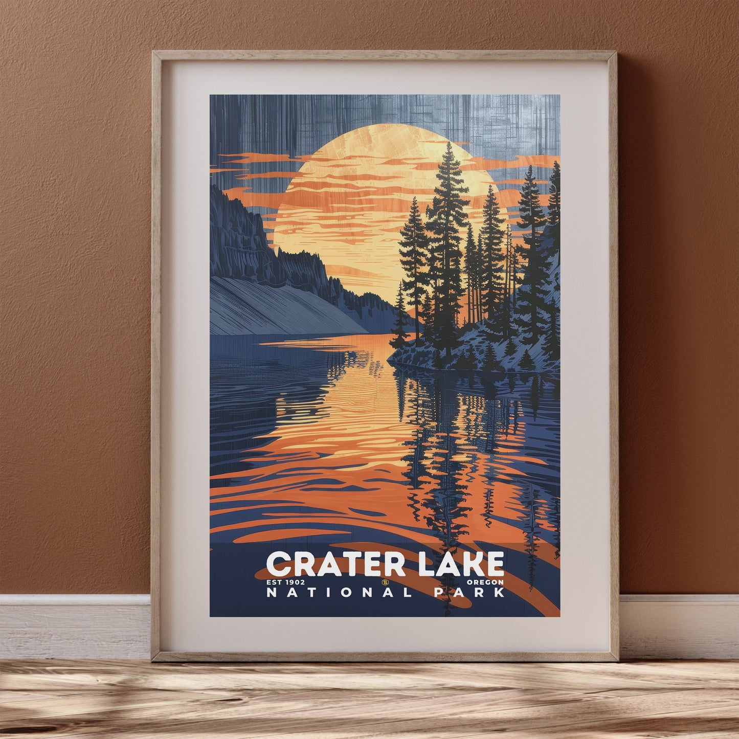 Crater Lake National Park Poster | S19