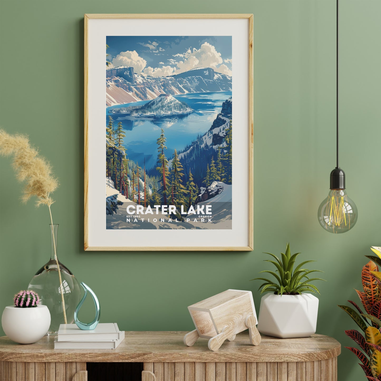 Crater Lake National Park Poster | S11