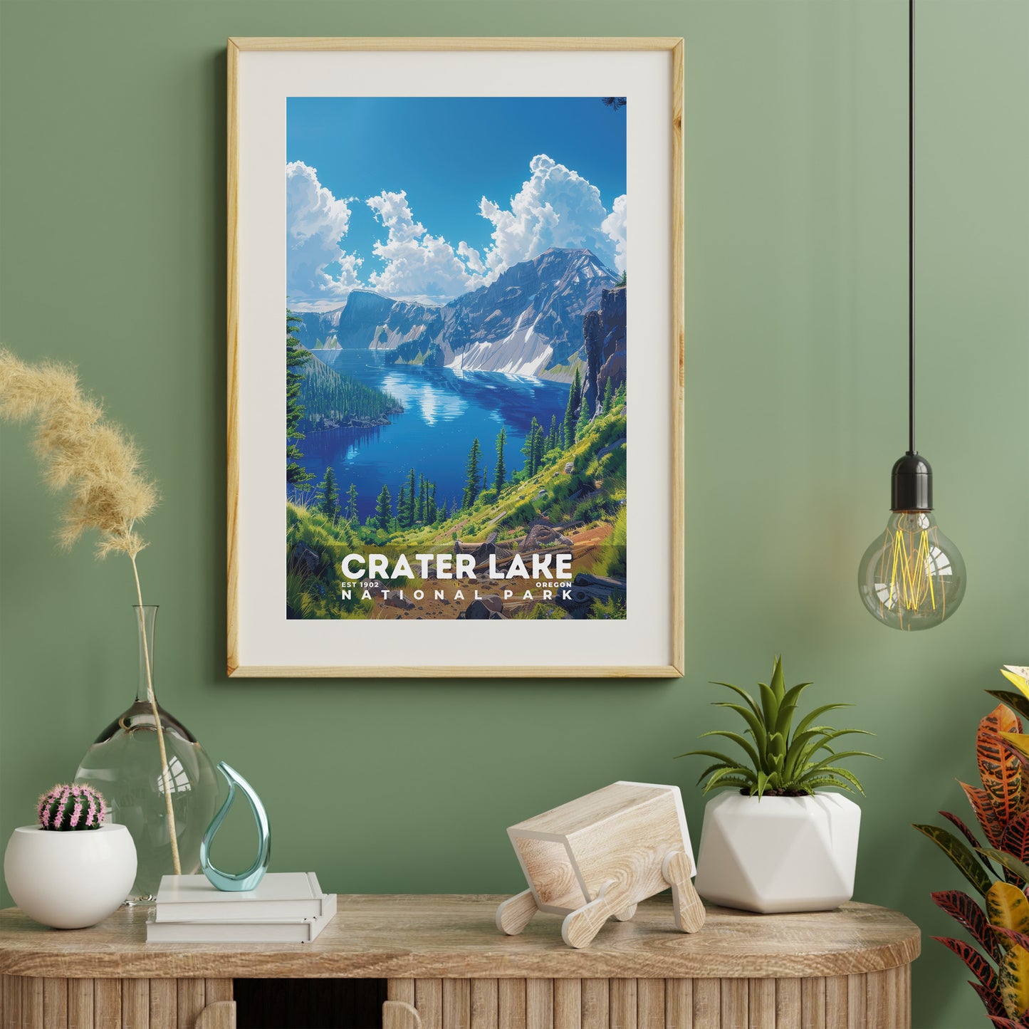 Crater Lake National Park Poster | S13