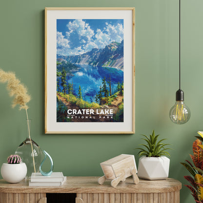 Crater Lake National Park Poster | S14