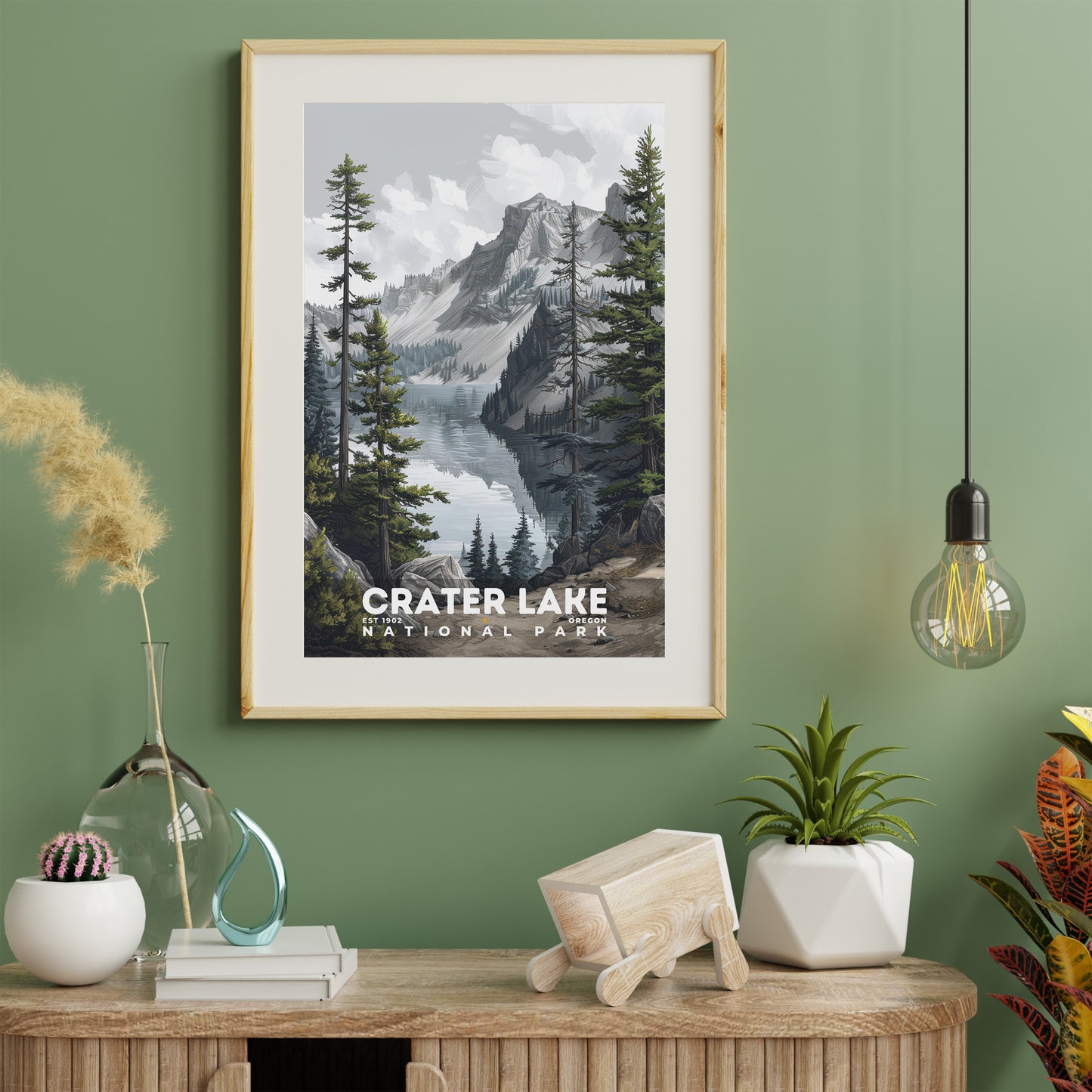 Crater Lake National Park Poster | S17