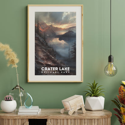 Crater Lake National Park Poster | S12