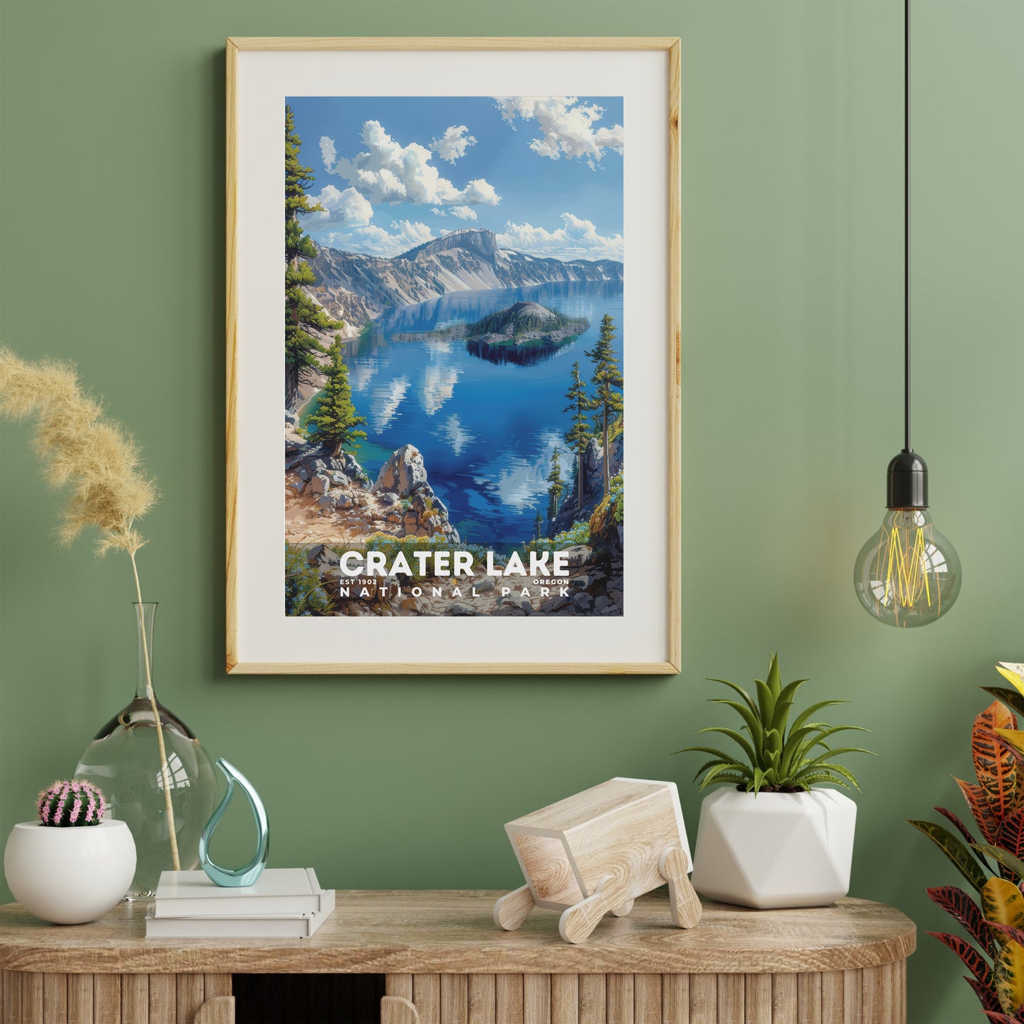 Crater Lake National Park Poster | S18