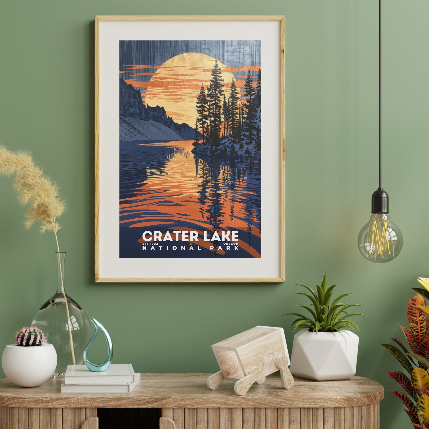 Crater Lake National Park Poster | S19