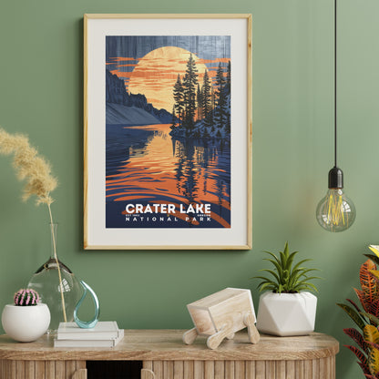 Crater Lake National Park Poster | S19