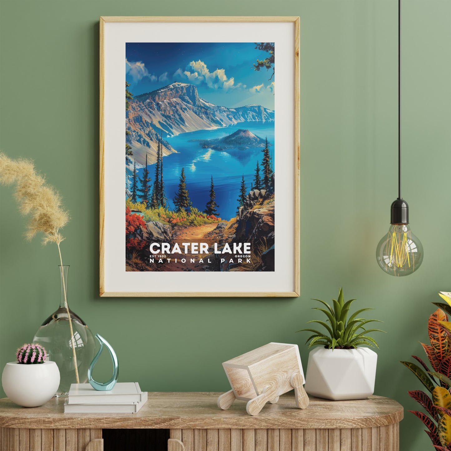 Crater Lake National Park Poster | S16