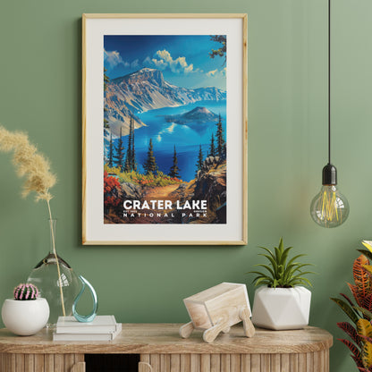 Crater Lake National Park Poster | S16