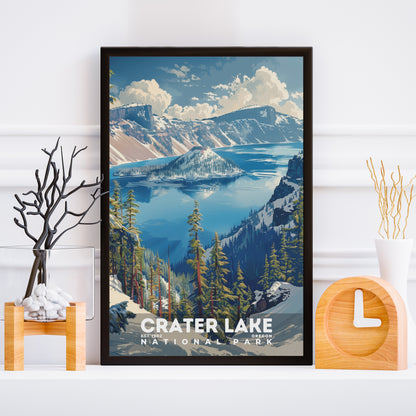 Crater Lake National Park Poster | S11