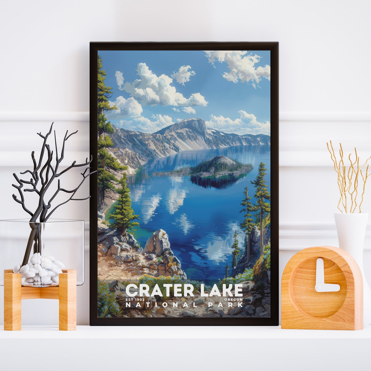 Crater Lake National Park Poster | S18