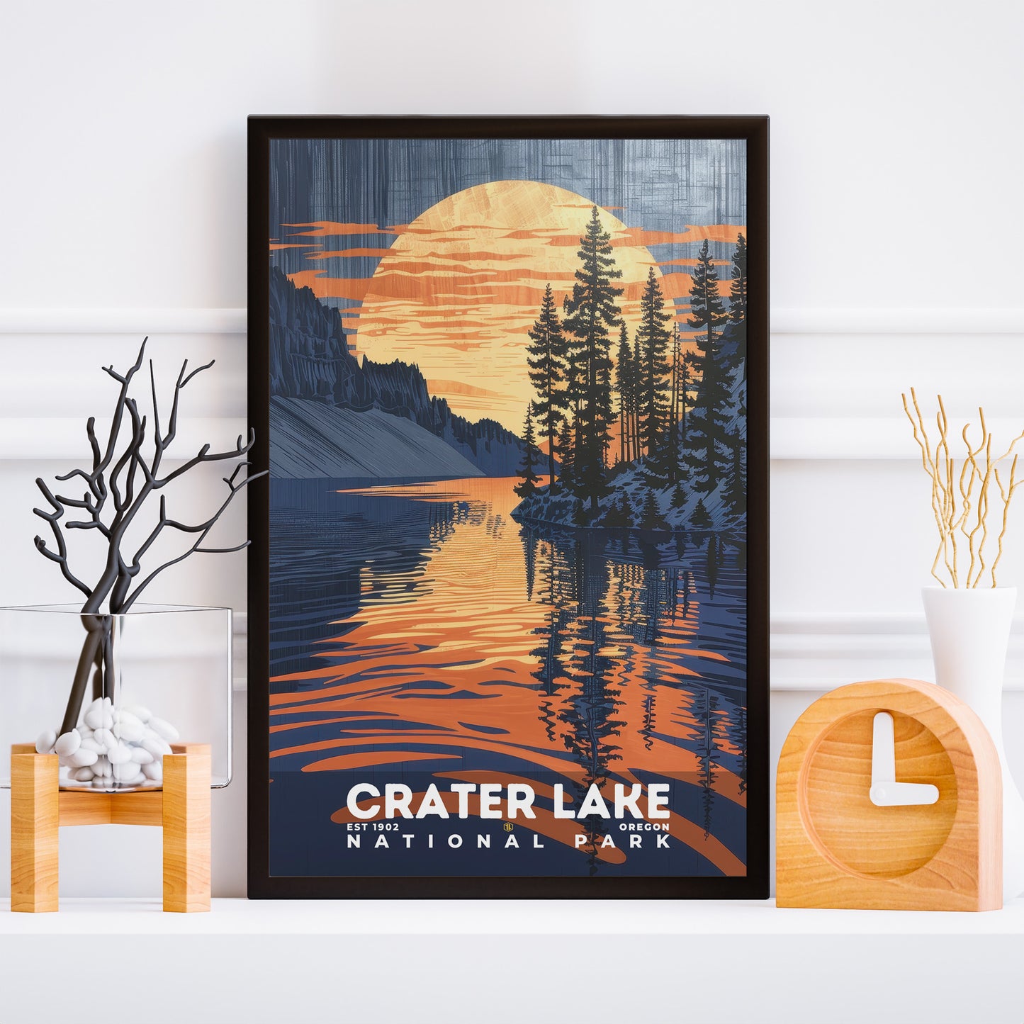 Crater Lake National Park Poster | S19
