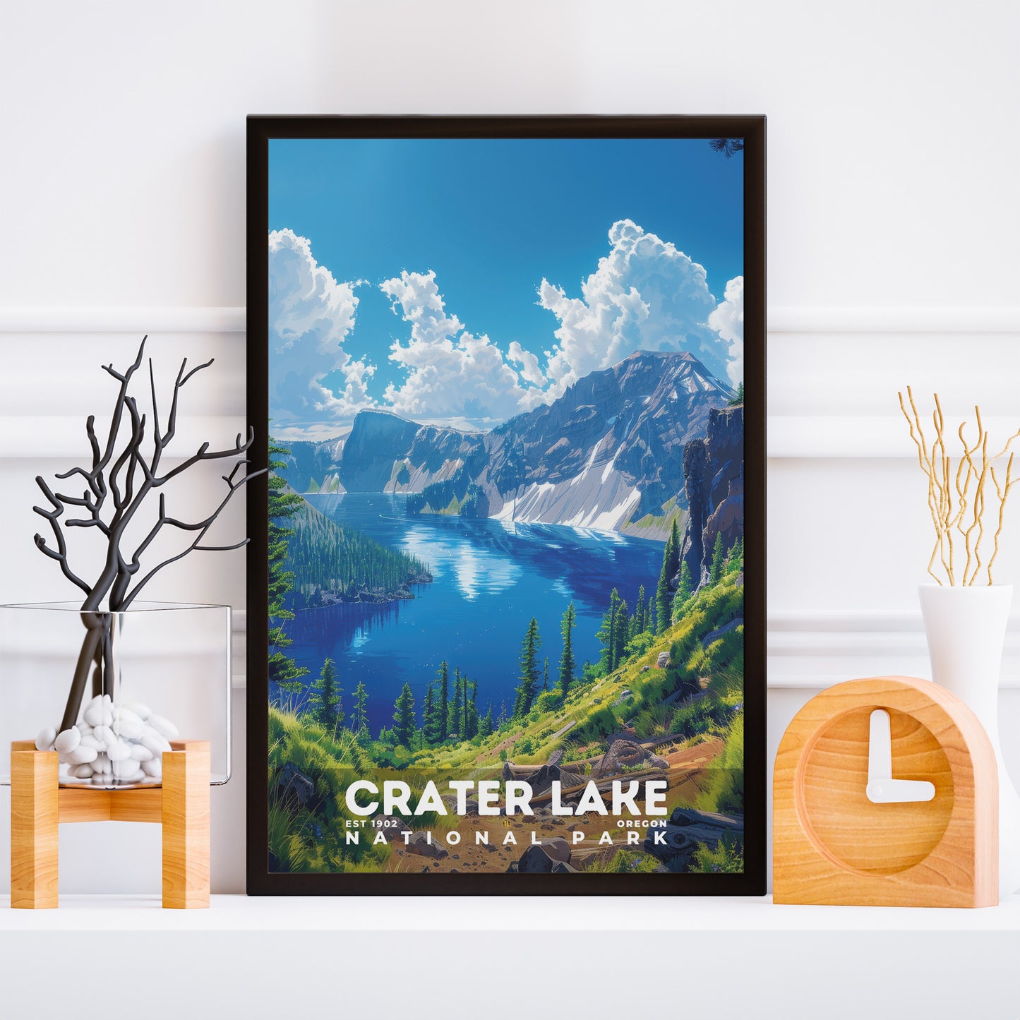 Crater Lake National Park Poster | S13
