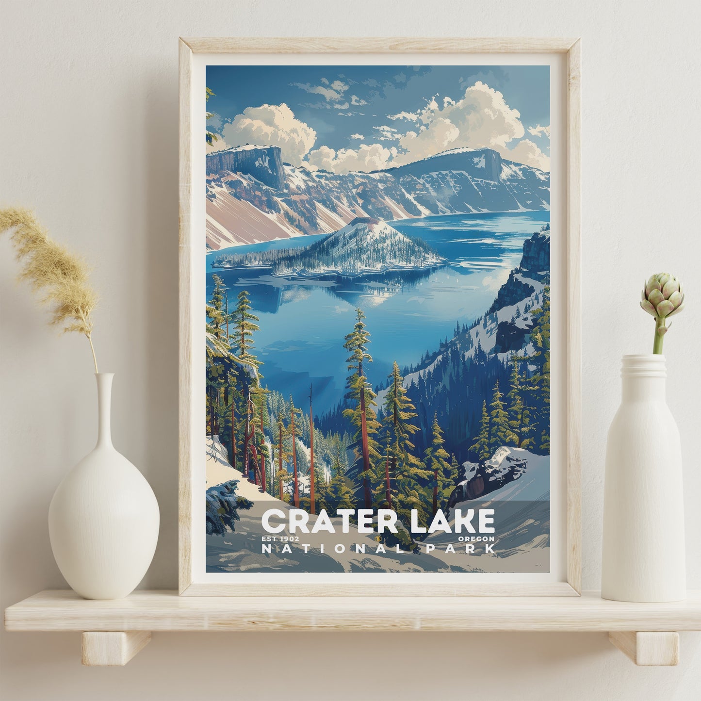 Crater Lake National Park Poster | S11