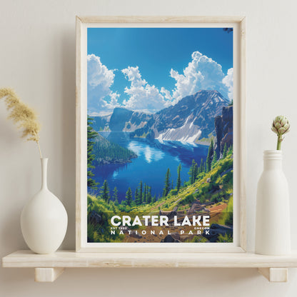 Crater Lake National Park Poster | S13