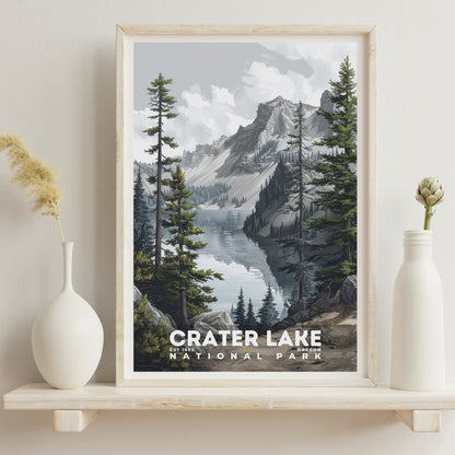 Crater Lake National Park Poster | S17