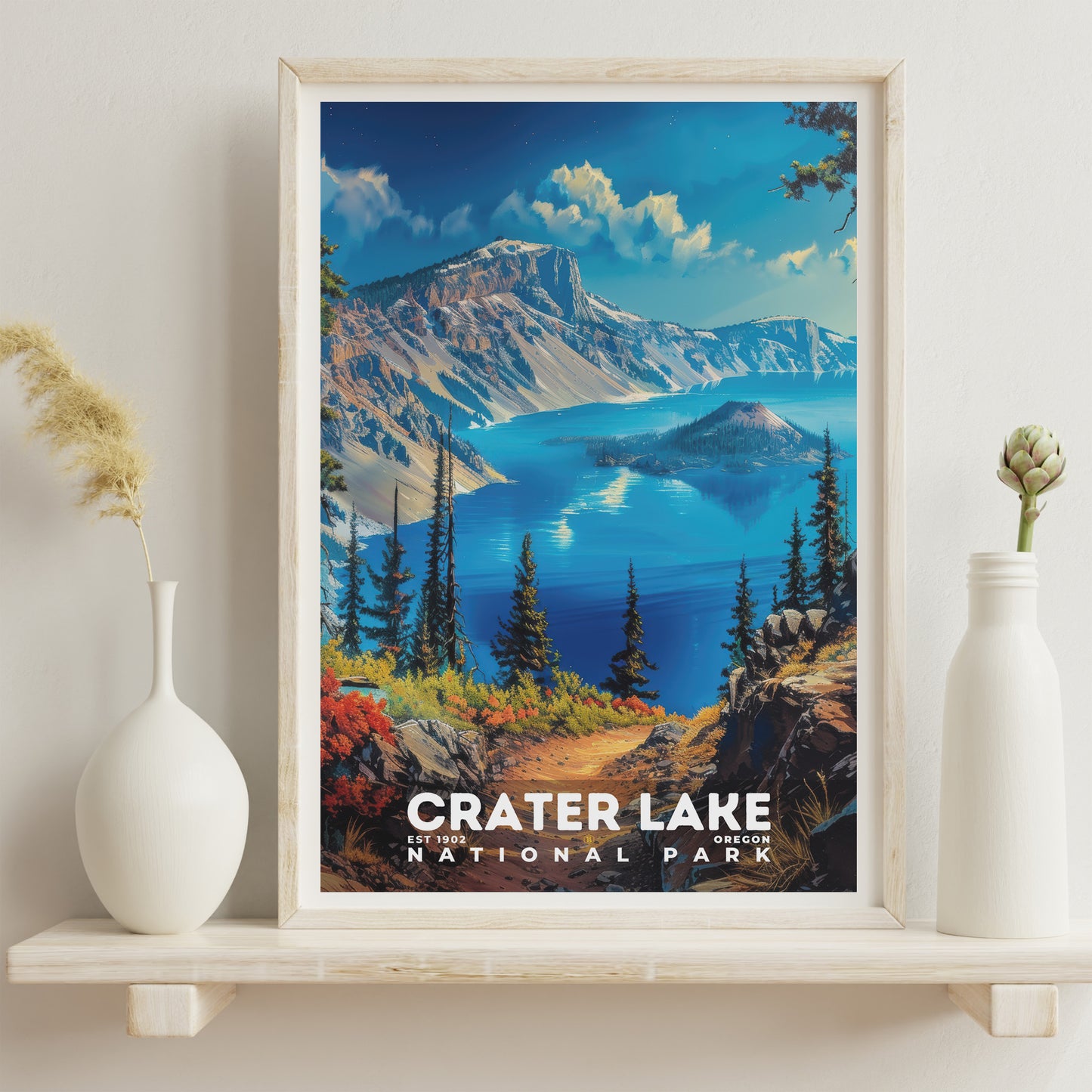 Crater Lake National Park Poster | S16