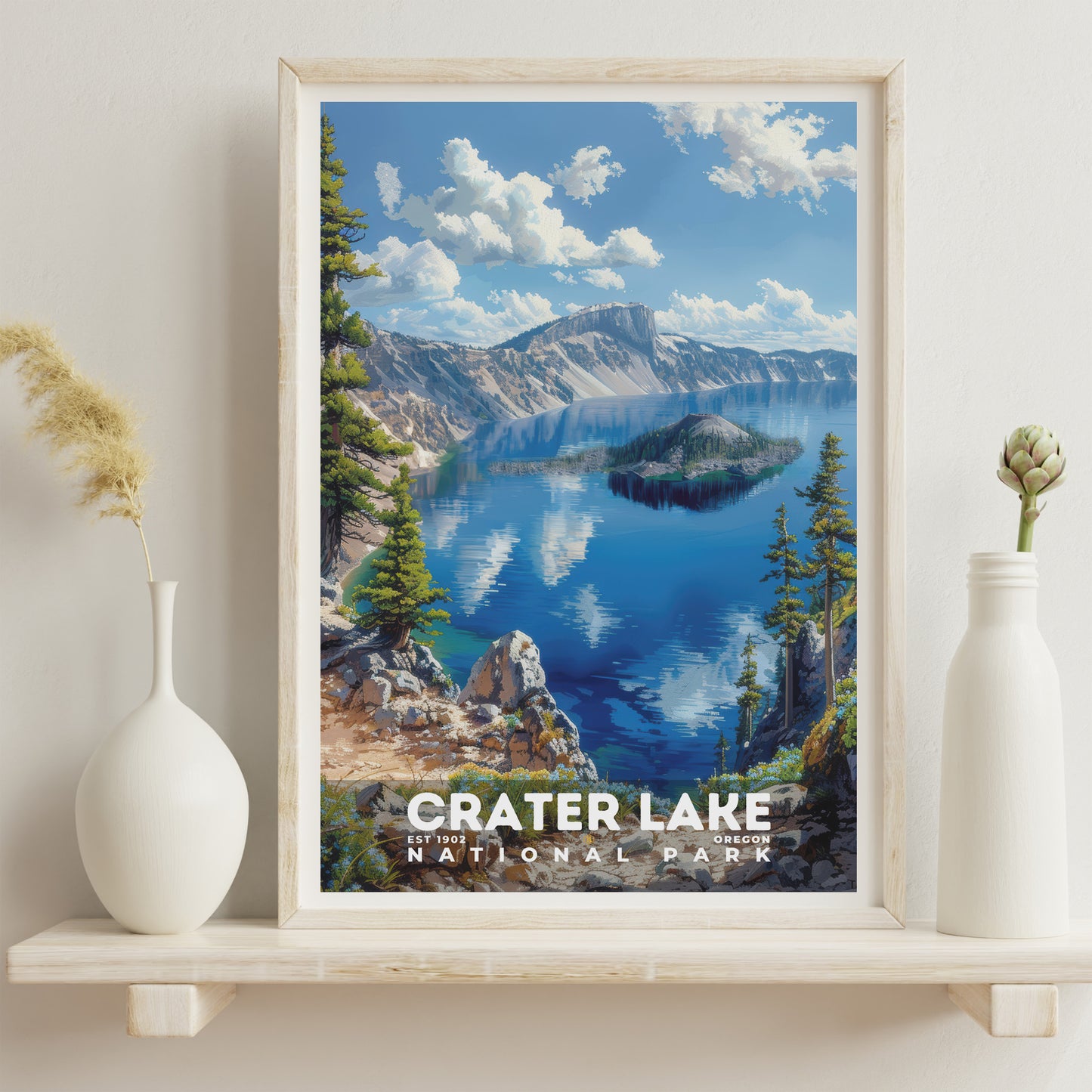 Crater Lake National Park Poster | S18