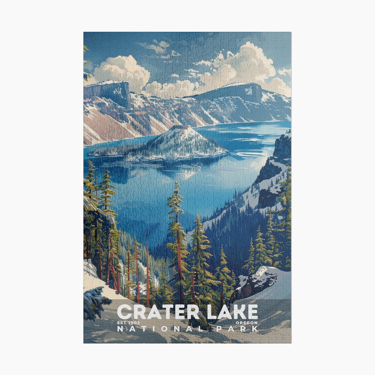 Crater Lake National Park Puzzle | S11