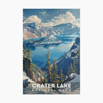 Crater Lake National Park Puzzle | S11