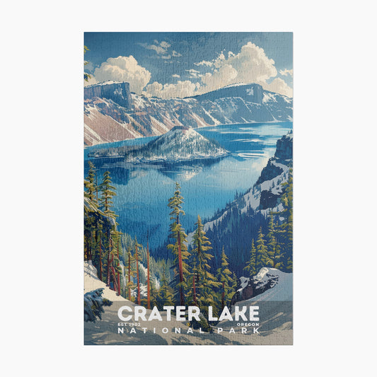 Crater Lake National Park Puzzle | S11
