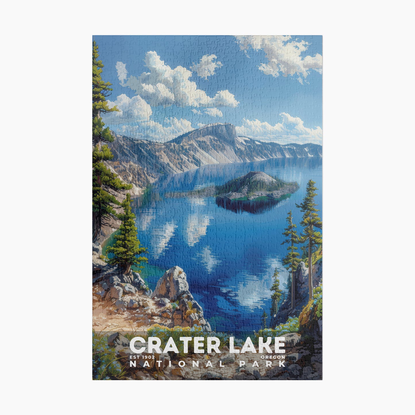 Crater Lake National Park Puzzle | S18