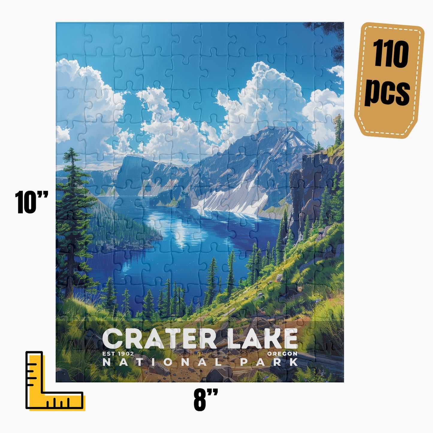 Crater Lake National Park Puzzle | S13