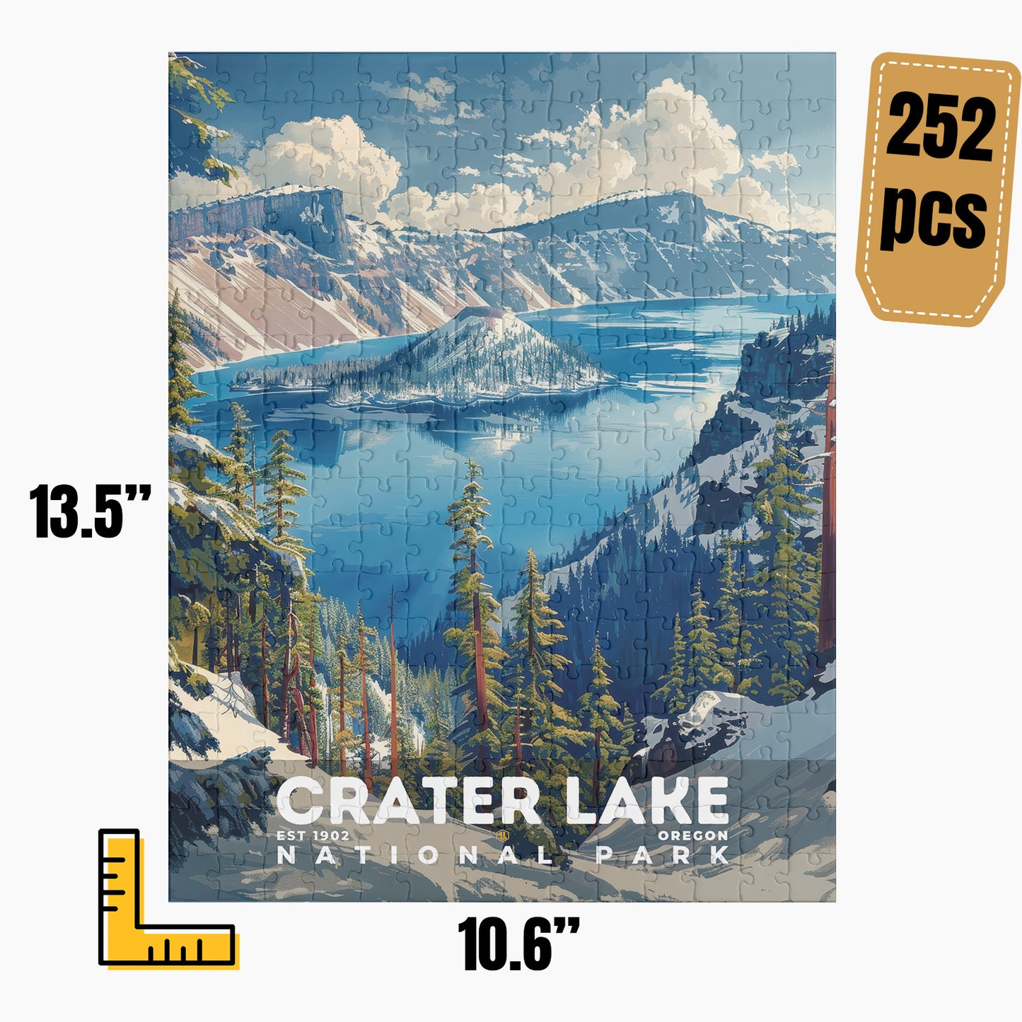 Crater Lake National Park Puzzle | S11