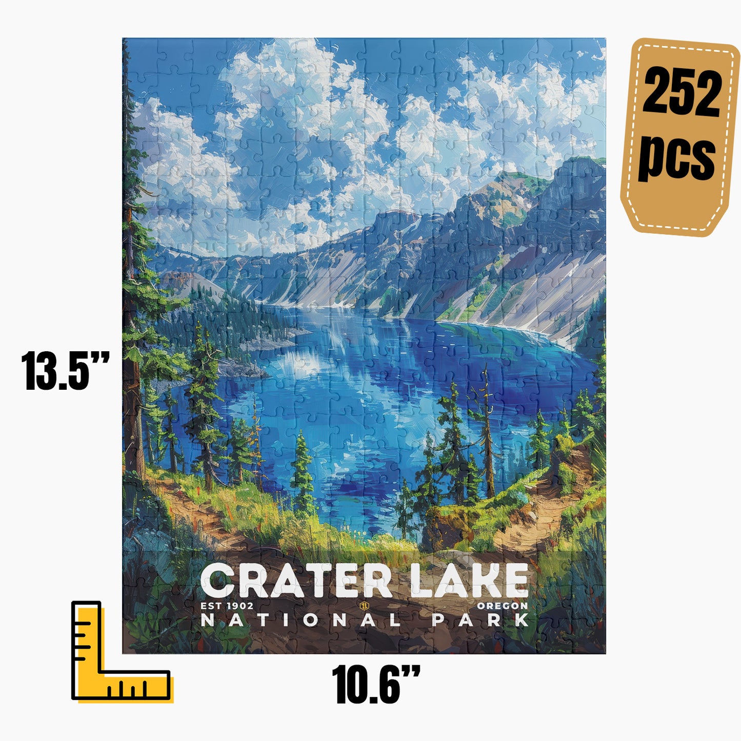 Crater Lake National Park Puzzle | S14