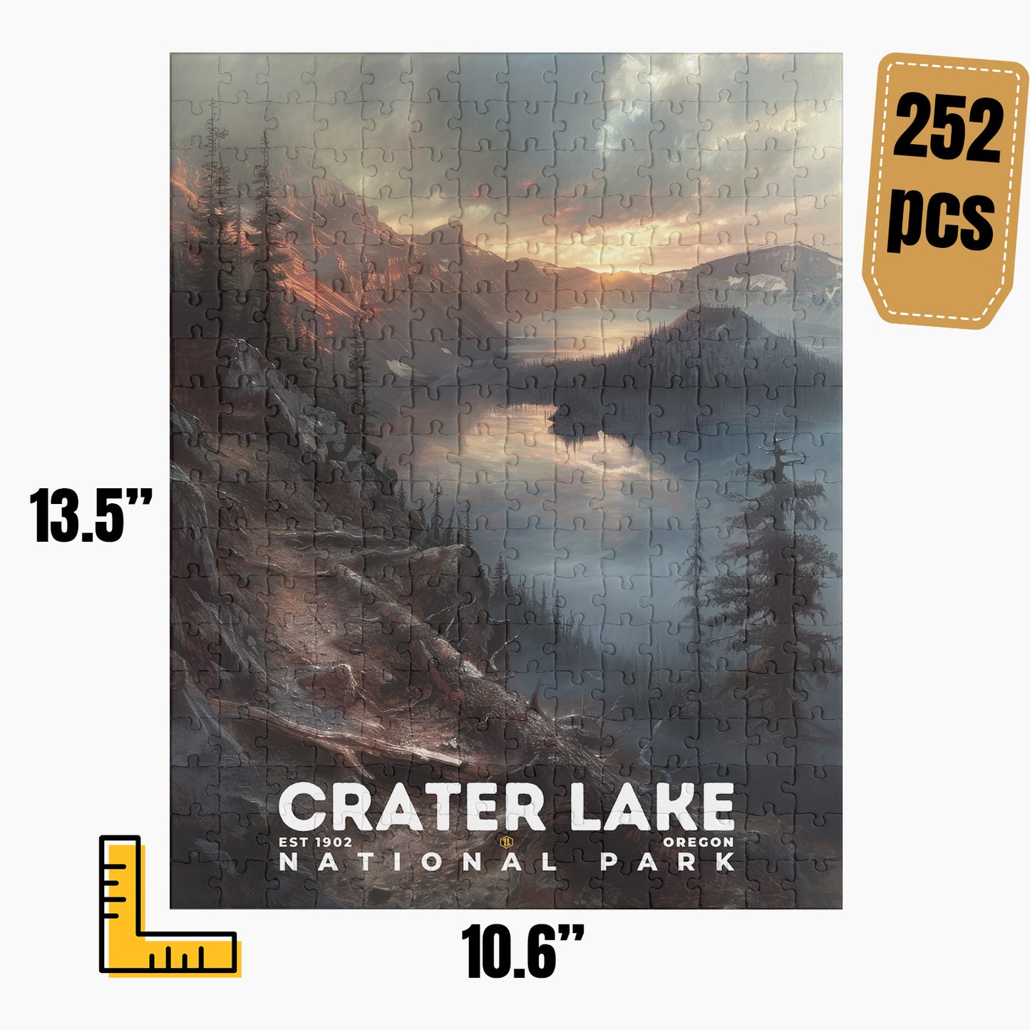 Crater Lake National Park Puzzle | S12