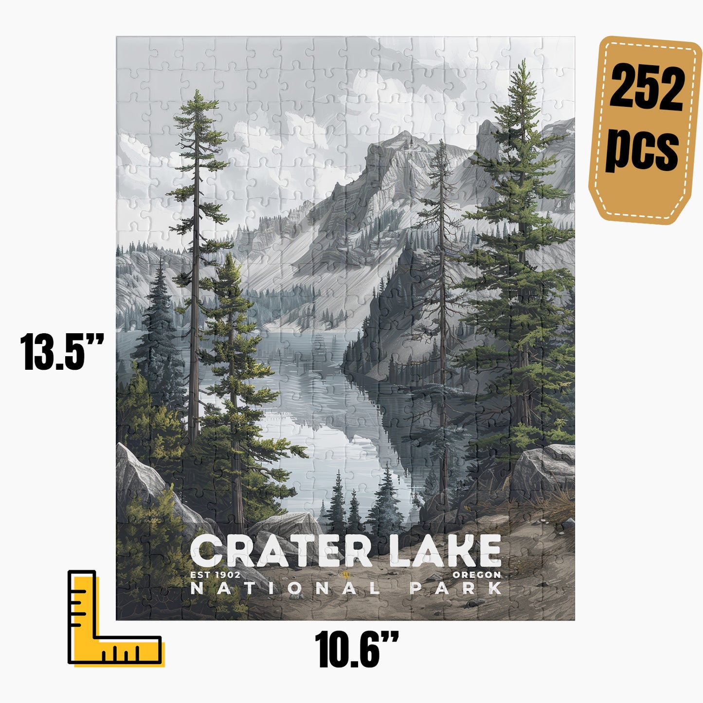 Crater Lake National Park Puzzle | S17