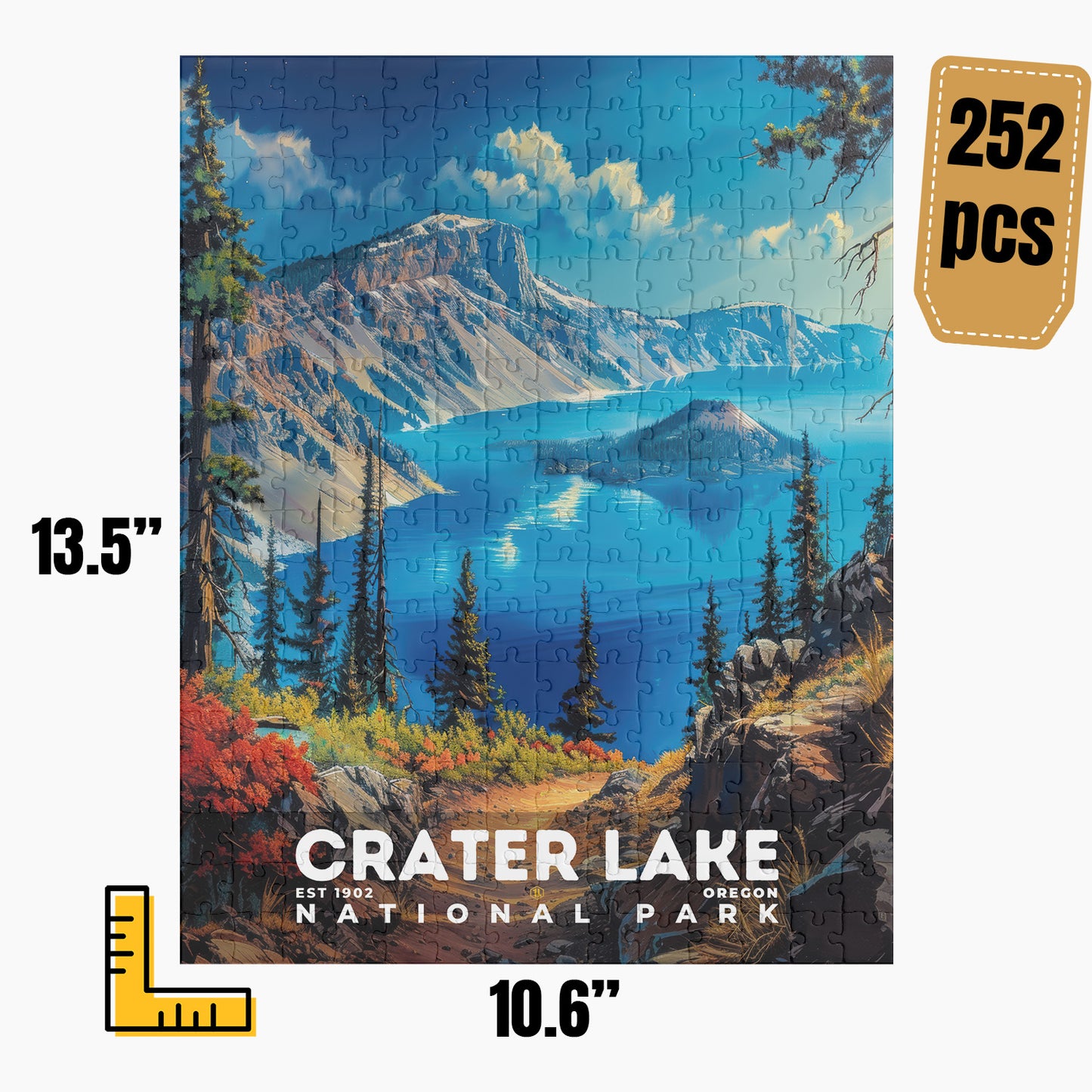 Crater Lake National Park Puzzle | S16