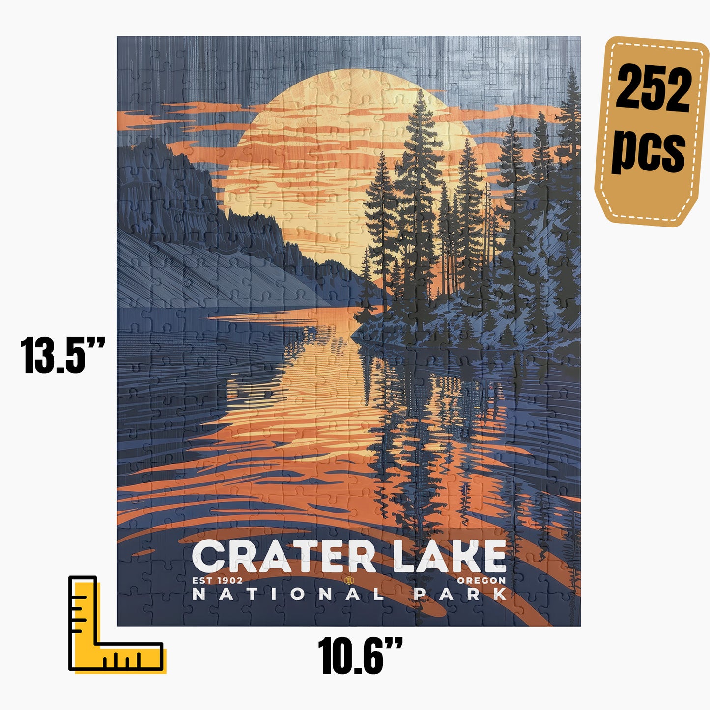 Crater Lake National Park Puzzle | S19