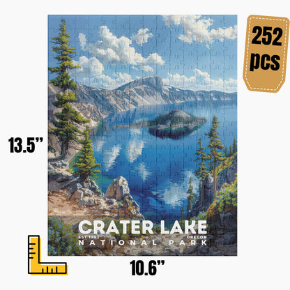 Crater Lake National Park Puzzle | S18