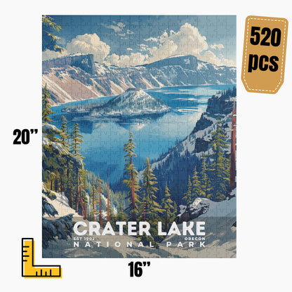 Crater Lake National Park Puzzle | S11