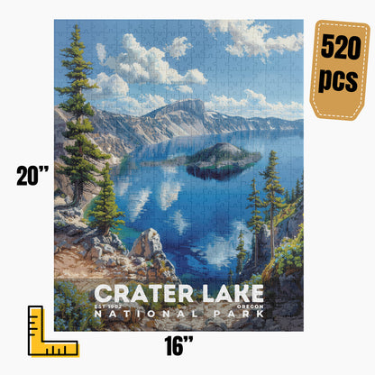 Crater Lake National Park Puzzle | S18