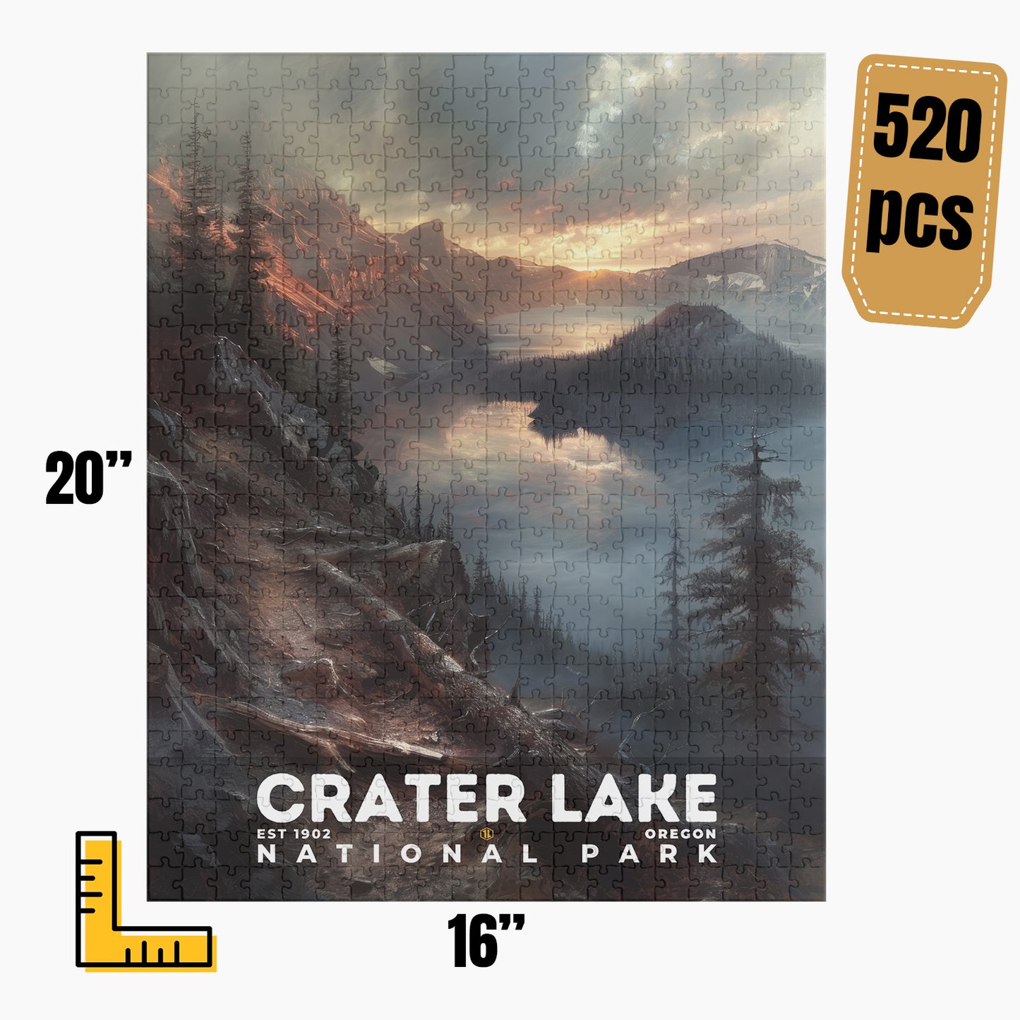 Crater Lake National Park Puzzle | S12