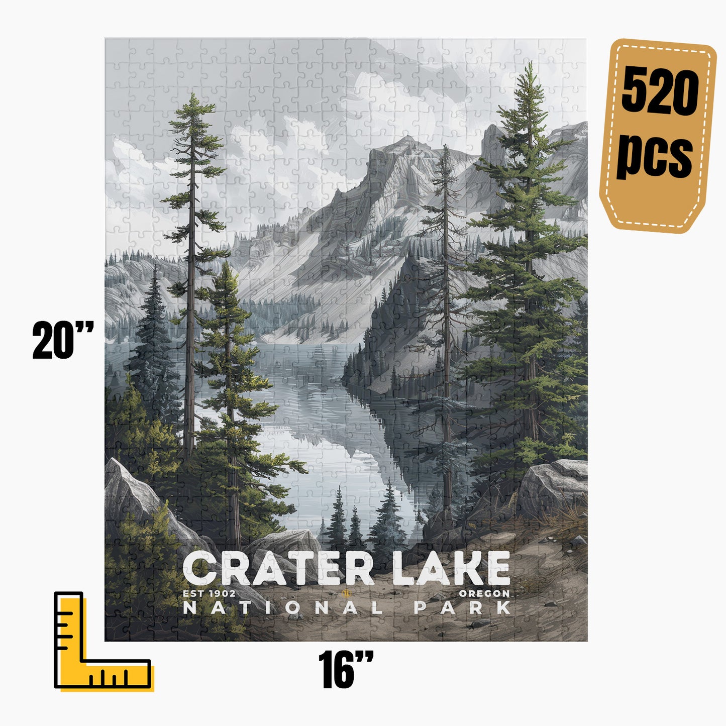 Crater Lake National Park Puzzle | S17