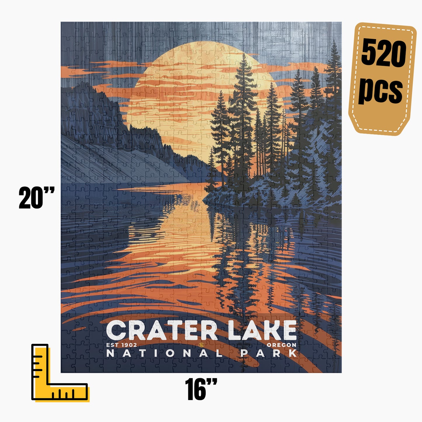 Crater Lake National Park Puzzle | S19