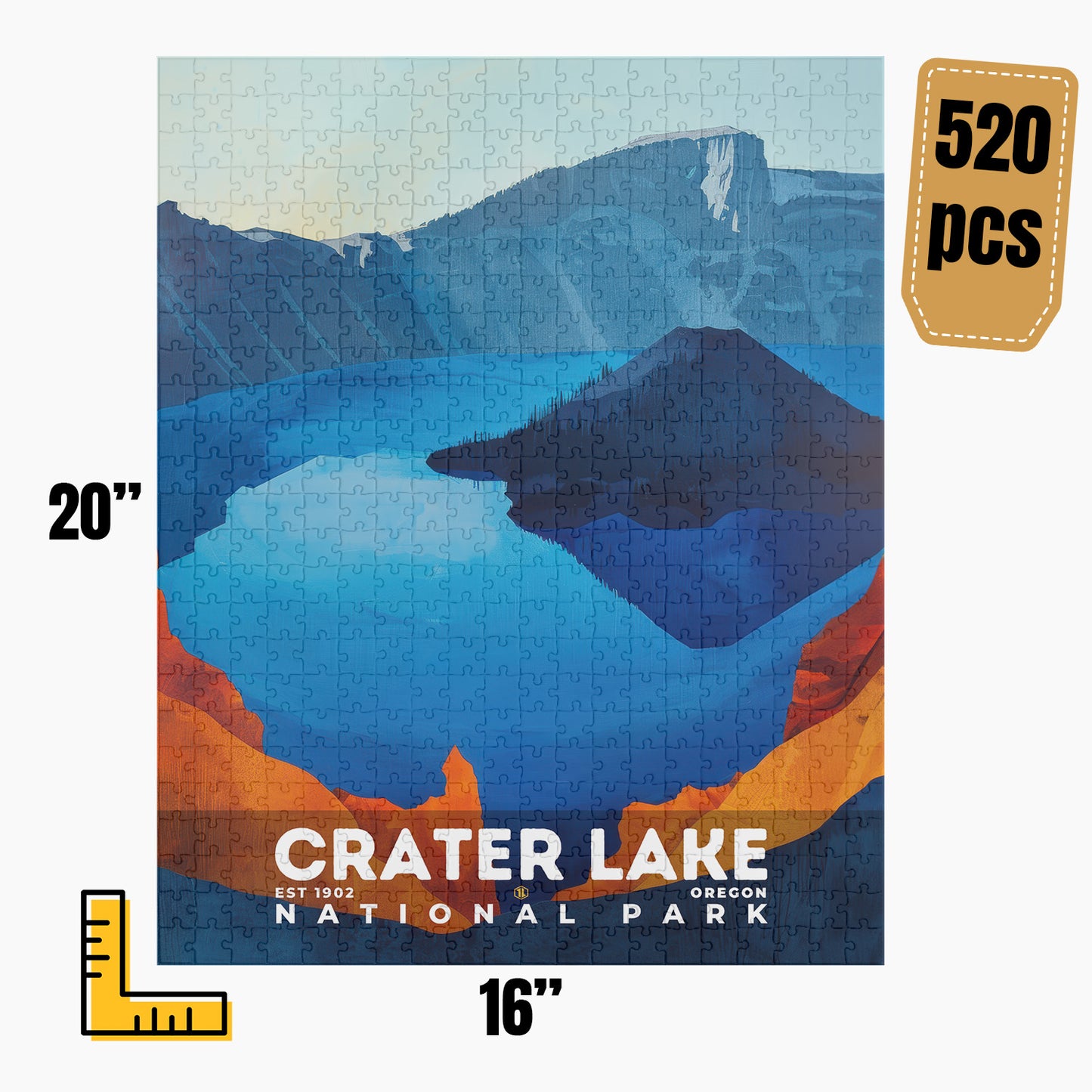 Crater Lake National Park Puzzle | S20