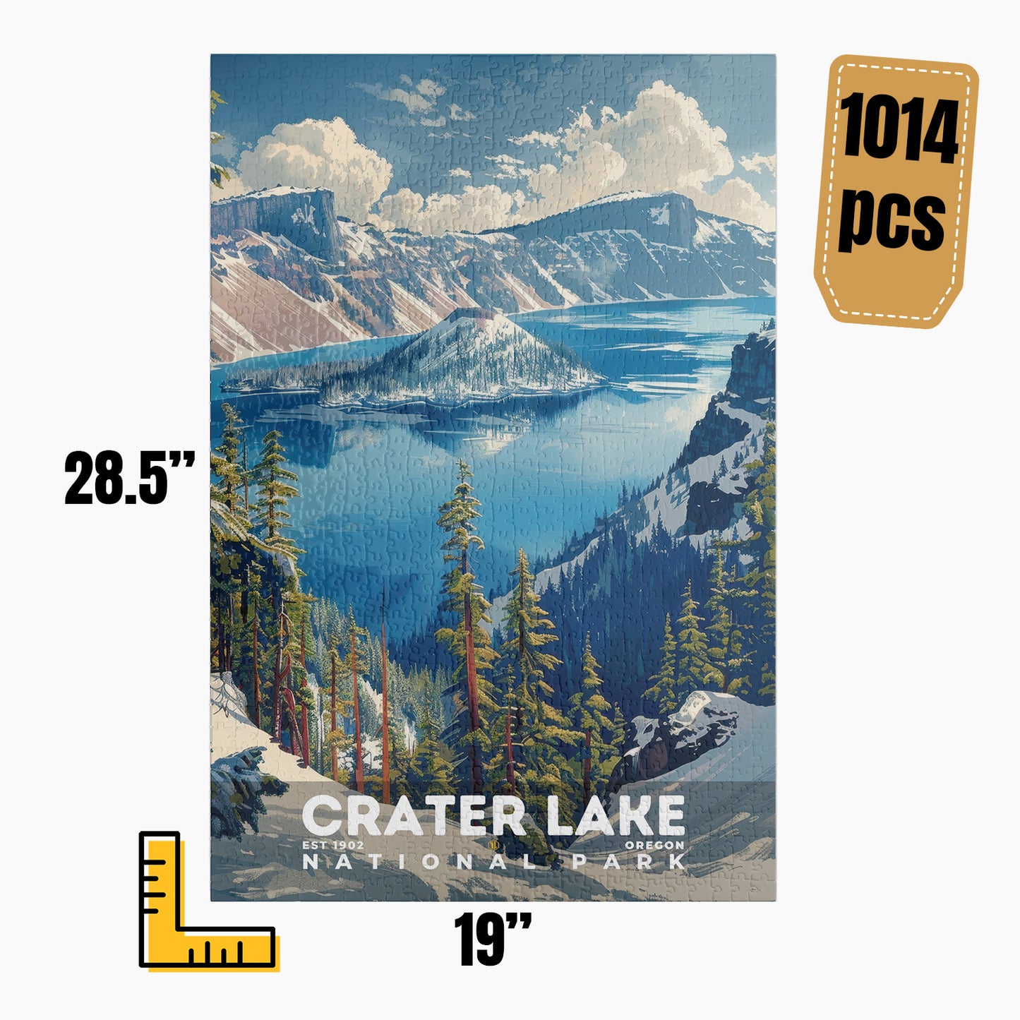 Crater Lake National Park Puzzle | S11