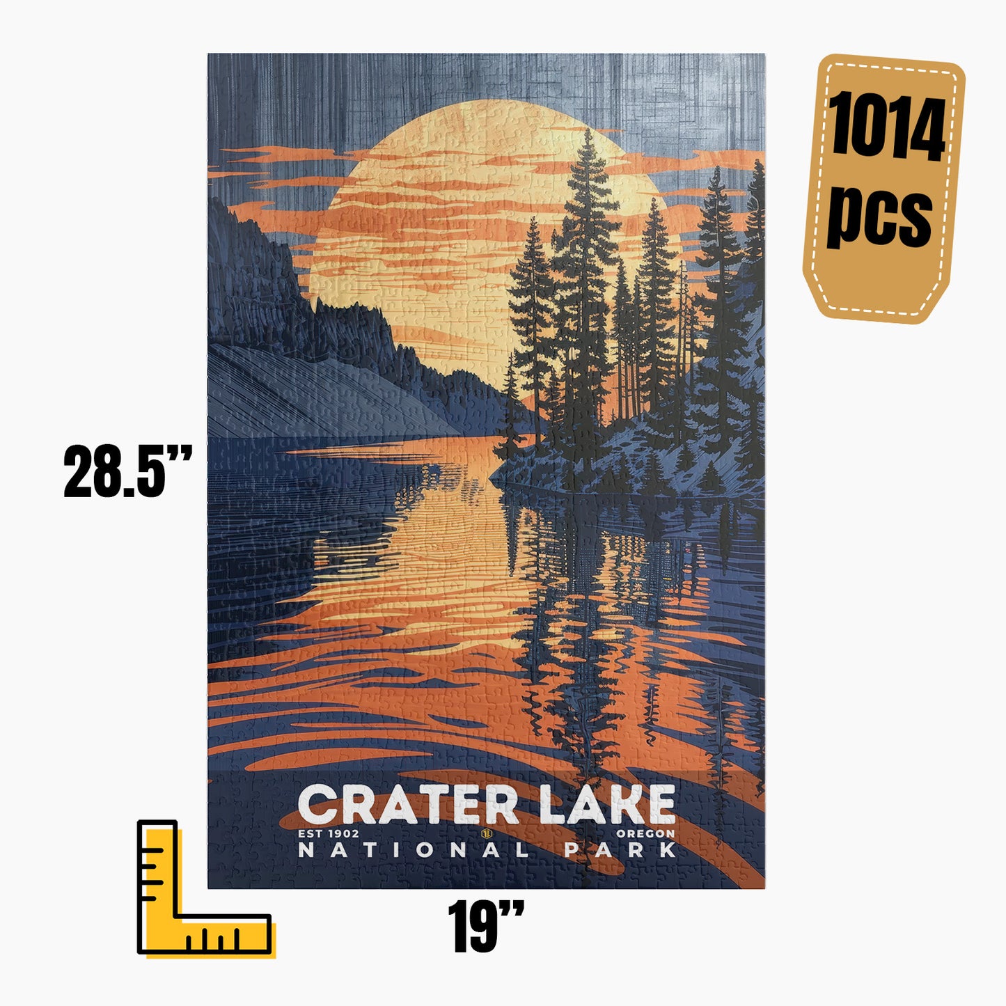 Crater Lake National Park Puzzle | S19