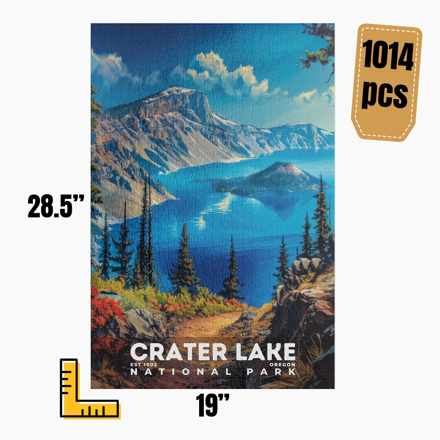 Crater Lake National Park Puzzle | S16