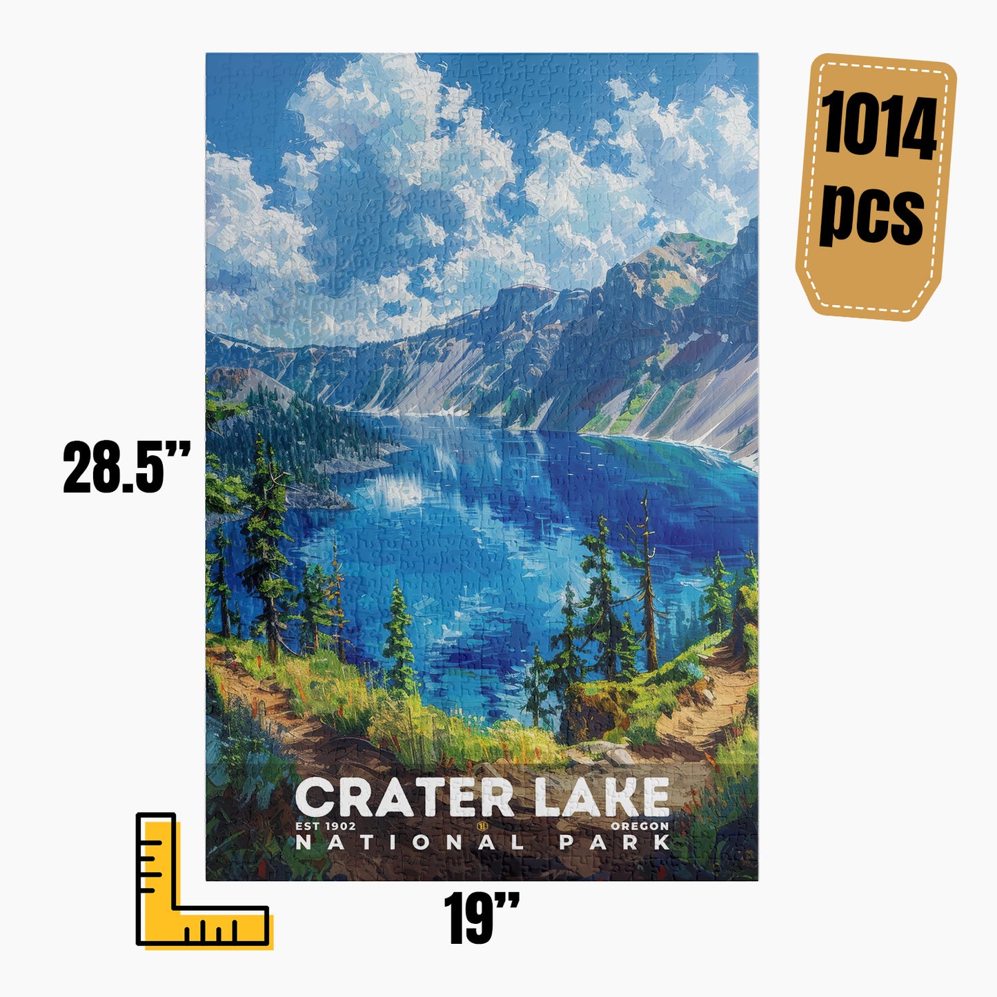 Crater Lake National Park Puzzle | S14