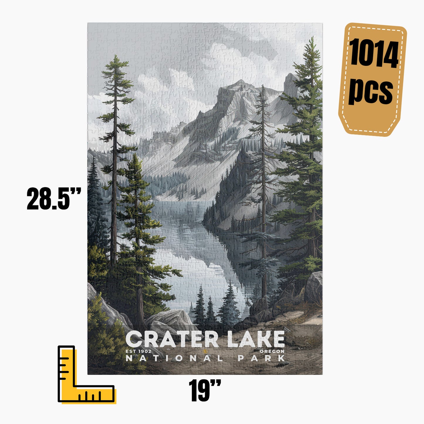 Crater Lake National Park Puzzle | S17