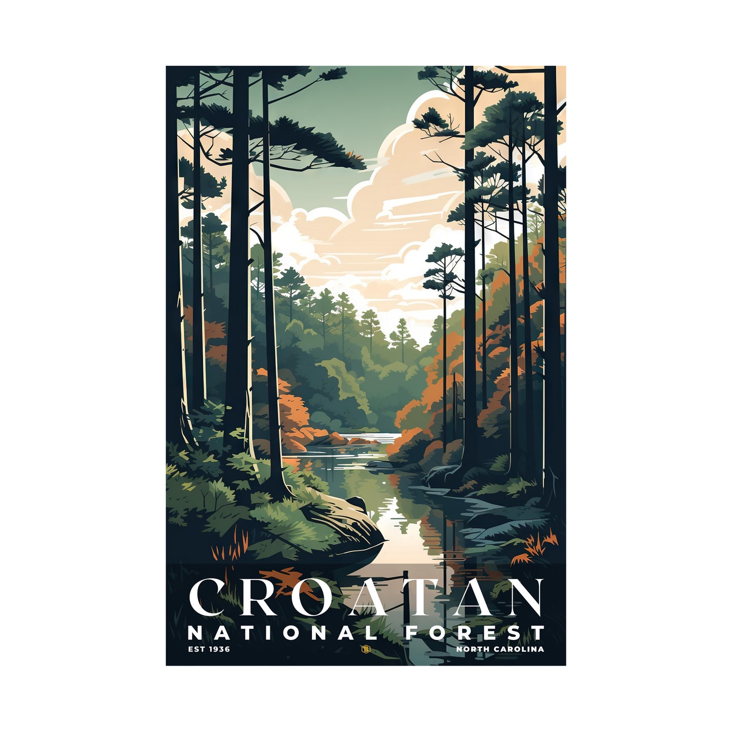 Croatan National Forest Poster | S01